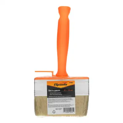 Кисть-ракля, 30х100 мм, натуральная щетина, пластмассовый корпус, пластмассовая ручка Sparta наличный и безналичный расчет