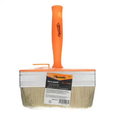 Кисть-ракля, 50х150 мм, натуральная щетина, пластмассовый корпус, пластмассовая ручка Sparta наличный и безналичный расчет