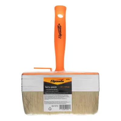 Кисть-ракля, 50х140 мм, натуральная щетина, пластмассовый корпус, пластмассовая ручка Sparta наличный и безналичный расчет