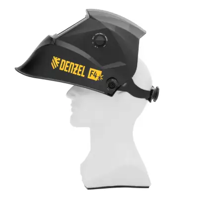 Щиток защитный лицевой (маска сварщика) F4, см. окно 90х35, DIN4/9-13// Denzel наличный и безналичный расчет