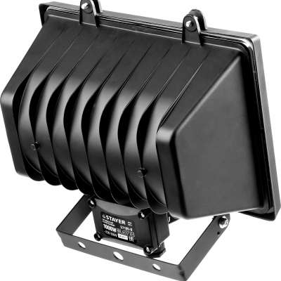 STAYER MAXLight прожектор 1000 Вт галогенный, черный наличный и безналичный расчет
