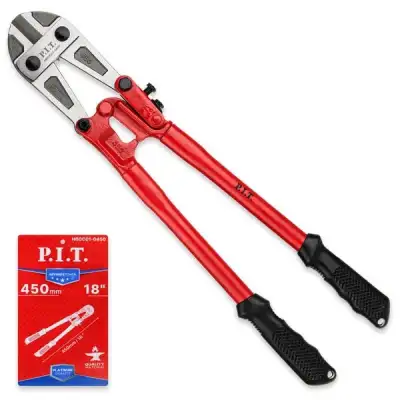Болторез P.I.T. ADVANCE HBOC01-0450, длина 460 мм, диаметр прутка 6 мм, мягкие рукоятки наличный и безналичный расчет