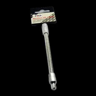 Головка-удлинитель 1/4" 150мм гибкий CrV на держателе "H-D" наличный и безналичный расчет