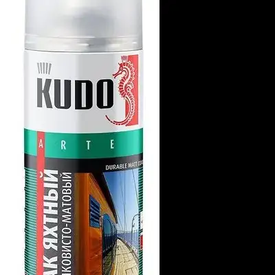 Лак универсальный яхтный шелковисто-матовый 520 мл KUDO наличный и безналичный расчет