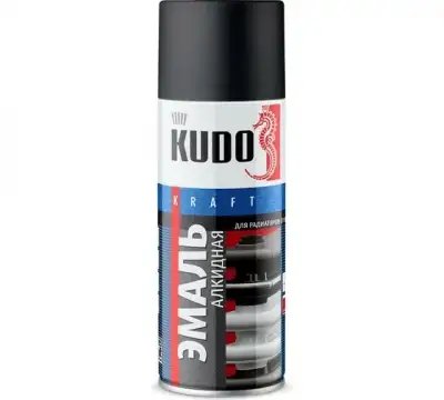 Эмаль для радиаторов отопления (черная матовая) 520мл. наличный и безналичный расчет