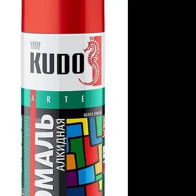 Эмаль универсальная серая 520 мл KUDO наличный и безналичный расчет