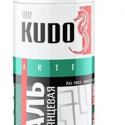 Эмаль универсальная белая глянцевая RAL-9003 210 мл. наличный и безналичный расчет