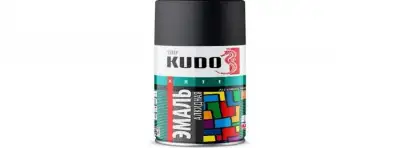 Эмаль универсальная черная матовая RAL-9005 210 мл. наличный и безналичный расчет