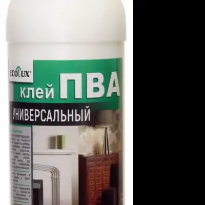 Клей Ecolux ПВА экстра влагостойкий 0,5 л наличный и безналичный расчет