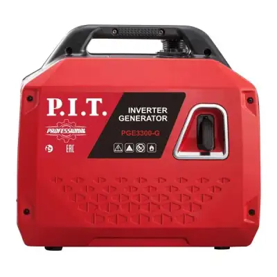Генератор бензиновый инверторный P.I.T. PGE3300-G (3,3/3,0 кВт, 149см³, 4 такт, 1х220В, 12В, 13А) наличный и безналичный расчет