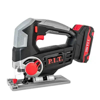 Лобзик аккум. P.I.T. PST20H-80A/2 (20В, 80мм,0-2400об/мин, БЗП, маятн., 2акб 2Ач, ЗУ, кейс) наличный и безналичный расчет