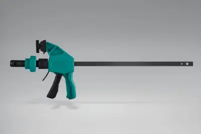 KRAFTOOL KRAFTFLEX GDH-300/60 в отверстия 20 мм, вертикальная быстрозажимная струбцина пистолетного типа (32801) наличный и безналичный расчет