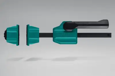 KRAFTOOL KRAFTFLEX MFT-SP, в отверстия 20 мм, горизонтальный упор/струбцина (32802) наличный и безналичный расчет