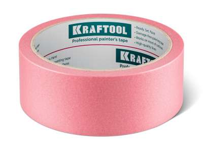 KRAFTOOL #200 Delicate 38 мм х 30 м, для деликатных и недавно окрашенных поверхностей, малярная лента (12102-38) наличный и безналичный расчет