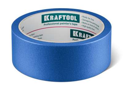 KRAFTOOL #100 Perfect 38 мм х 30 м, для гладких и шероховатых поверхностей, малярная лента (12101-38) наличный и безналичный расчет