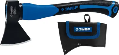 ЗУБР Фибергласс Плюс, 600/900 г, 380 мм, кованый топор, Профессионал (2061-06D) наличный и безналичный расчет