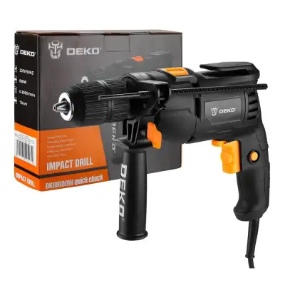 Дрель ударная DEKO DKID600W 063-4162 наличный и безналичный расчет