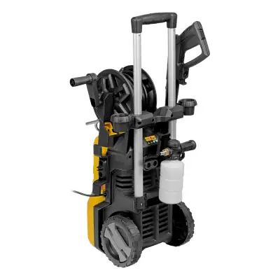 Моечная машина высокого давления R-180iD, 2000 Вт, 180 бар, 420 л/ч, асинх. двиг., бараб.// Denzel наличный и безналичный расчет