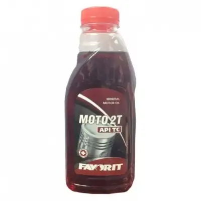 Масло моторное минеральное для двухтактных двигателей Favorit Moto 2-T API TC 0,5л. наличный и безналичный расчет