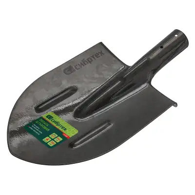 Лопата штыковая, 205х290, ребра жесткости, рессорная сталь, 0,7 кг, без черенка// Сибртех наличный и безналичный расчет