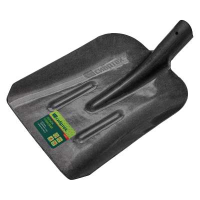 Лопата совковая, 235х285, ребра жесткости, рессорная сталь, 0,7 кг, без черенка// Сибртех наличный и безналичный расчет