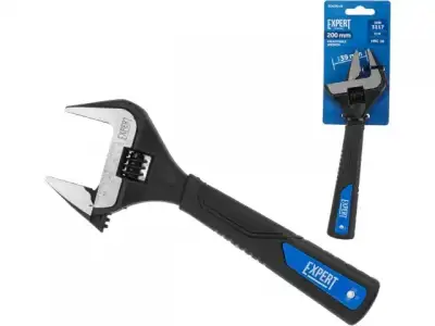Ключ разводной 200мм EXPERT STARTUL (SE4220-20) (тонкие губки, раскрытие губок 39 мм, обрезиненная рукоятка) наличный и безналичный расчет
