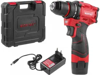 Аккум. дрель-шуруповерт WORTEX LX BD 1215-1 Li 12В, 30 Нм, 1.5 Ач акб, патрон 10 мм, бесщёт. (12 В, БЕСЩЁТ.ДВИГ., с 1.5 Ач акб, НЕ подходит к линейке наличный и безналичный расчет