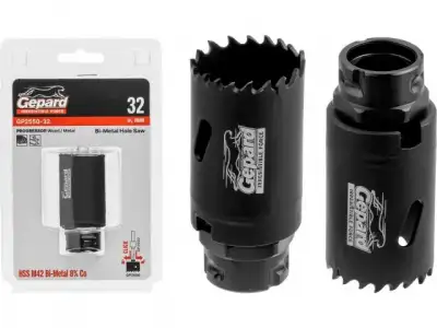 Коронка биметаллическая  d32 мм PROGRESSOR GEPARD наличный и безналичный расчет