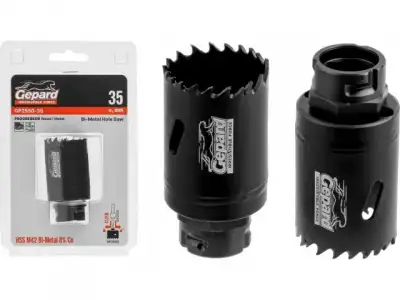 Коронка биметаллическая  d35 мм PROGRESSOR GEPARD наличный и безналичный расчет