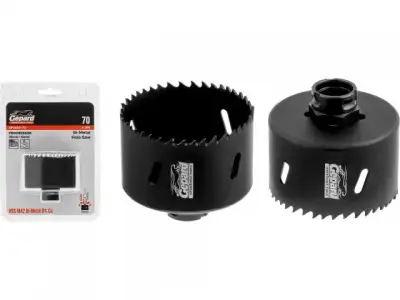 Коронка биметаллическая  d70 мм PROGRESSOR GEPARD наличный и безналичный расчет