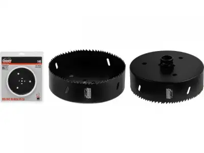 Коронка биметаллическая d140 мм PROGRESSOR GEPARD наличный и безналичный расчет