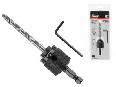 Центр. сверло для биметалл. коронки с шестигр. быстросъем.переходн. PROGRESSOR GEPARD (хвостовик, направляющее сверло для коронки биметаллической сери наличный и безналичный расчет