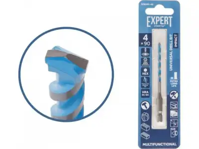 Сверло универсальное  4x90 мм MultiFunctional EXPERT STARTUL (победитовое, по мультиматериалам) наличный и безналичный расчет