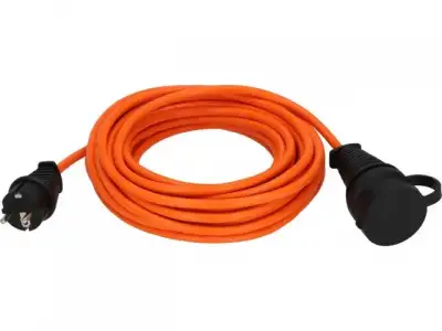 Удлинитель-шнур 10м (1 роз., 3.3кВт, с/з, ПВС) Brennenstuhl Comfort-Line (IP44, провод 3х1,5мм2, сила тока 16А, с/з - с заземляющим контактом) наличный и безналичный расчет