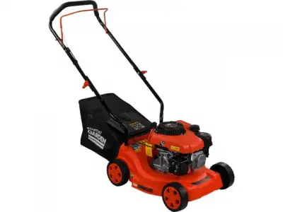 Газонокосилка бензиновая STARTUL GARDEN 40 (3.5 л.с., шир. 40 см, ручной привод, пластик. корпус, травосборник 40 л) наличный и безналичный расчет