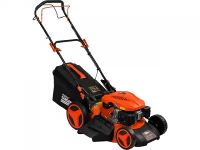 Газонокосилка бензиновая STARTUL GARDEN 51 SM самоходная (5,5 л.с., шир. 51 см, самоходная, мульчир., стальн. корпус, травосборник 70 л) наличный и безналичный расчет