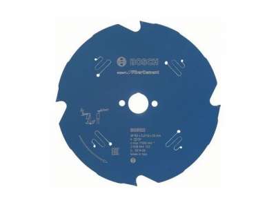 Диск пильный 165х20 мм 4 зуб. по фиброцементу EXPERT FOR FIBER CEMENT BOSCH (твердоспл. зуб) наличный и безналичный расчет
