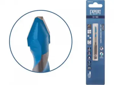 Сверло по керамограниту  5x90 мм EXPERT STARTUL (сухое сверление) наличный и безналичный расчет