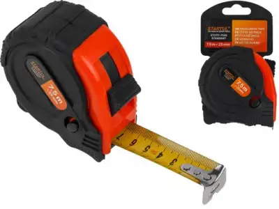 Рулетка 7,5м/25мм STARTUL STANDART (ST3111-7525) наличный и безналичный расчет