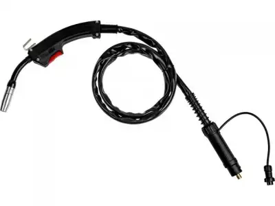 Горелка сварочная F180 (2м, 180А, FLUX) SOLARIS (180 A, FLUX (без газа), ПВ - 60%, 0,6 - 1,0 мм, 2 метра) наличный и безналичный расчет