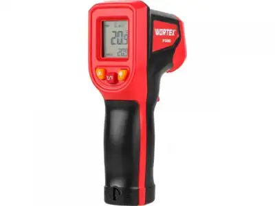 Инфракрасный термометр (пирометр) WORTEX IP 5060 -50°C...+600°C,регулировка чувствительности 0,1-1,0 (Встроенный лазер, батарейки в комплекте) наличный и безналичный расчет