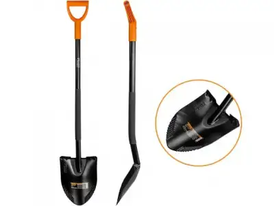 Лопата штыковая с зубьями цельнометаллическая 1200мм STARTUL METSA (ST6080-10) (толщина полотна 2мм) наличный и безналичный расчет