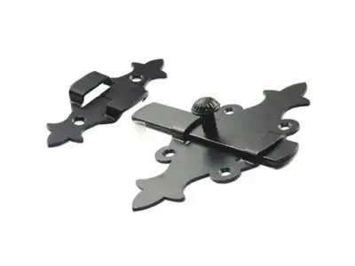 Задвижка дверная 140 мм Классика, черн.мат. STARFIX наличный и безналичный расчет