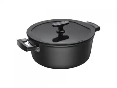 Кастрюля 5л c крышкой Hard Face FISKARS наличный и безналичный расчет