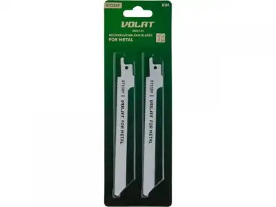 Пилка сабельная по металлу S711EF (2 шт.) ВОЛАТ (150мм, полотно для сабельной пилы, пропил криволинейный, для листового металла) наличный и безналичный расчет