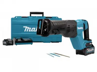 Аккум. сабельная пила MAKITA XGT JR001GM201 в чем. (40.0 В, 2 акк., 4.0 А/ч, Li-Ion, дерево до 255 мм, металл до 130 мм) наличный и безналичный расчет