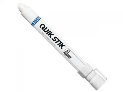 Маркер промышл. на основе твердой краски MARKAL QUIK STIK ALL PURPOSE БЕЛЫЙ (Толщина линии 17 мм. Цвет белый) наличный и безналичный расчет