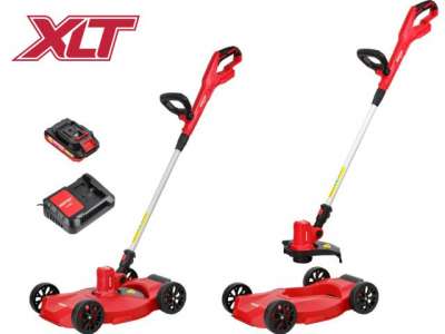 Триммер аккум. WORTEX TB 2818 ALL1 XLT SET 18В, шир.скаш.300 мм, авт.подача лески, леска 1.6 мм (2 Ач акб и зу, с тележкой, поворотная голова, поворот наличный и безналичный расчет