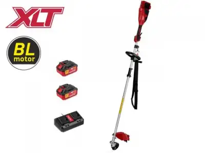 Триммер аккум. WORTEX TB 3036-1 ALL1 XLT SET БЕСЩЁТ.ДВИГ., 18В+18В, шир.скаш.340/255 мм леска/нож наличный и безналичный расчет