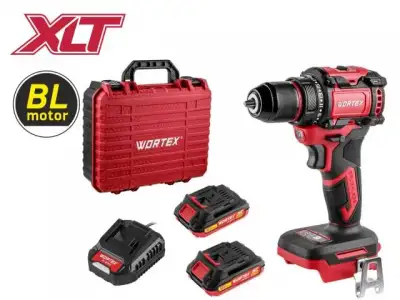 Аккум. дрель-шуруповерт WORTEX BD 2025 DLi в чем. ALL1 XLT БЕСЩЕТ, 18 В, 50 Н*м, 2х2 А*ч, БЗП 10 мм (шурупы до 9 мм, защита от перегрузки и перегрева, наличный и безналичный расчет